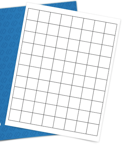 Weatherproof Polyester QR Code Labels 1 In (For Laser Printers) (Copy)